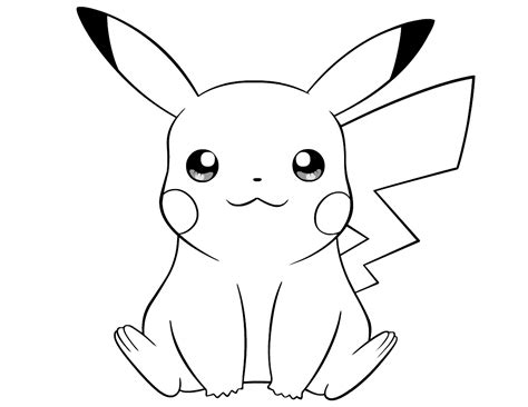 pichachu coloring pages|Pikachu Coloring Pages (Free PDF Printables)